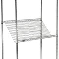 Global Industrial Chrome Wire Slant Shelf, 36x18 331CP1